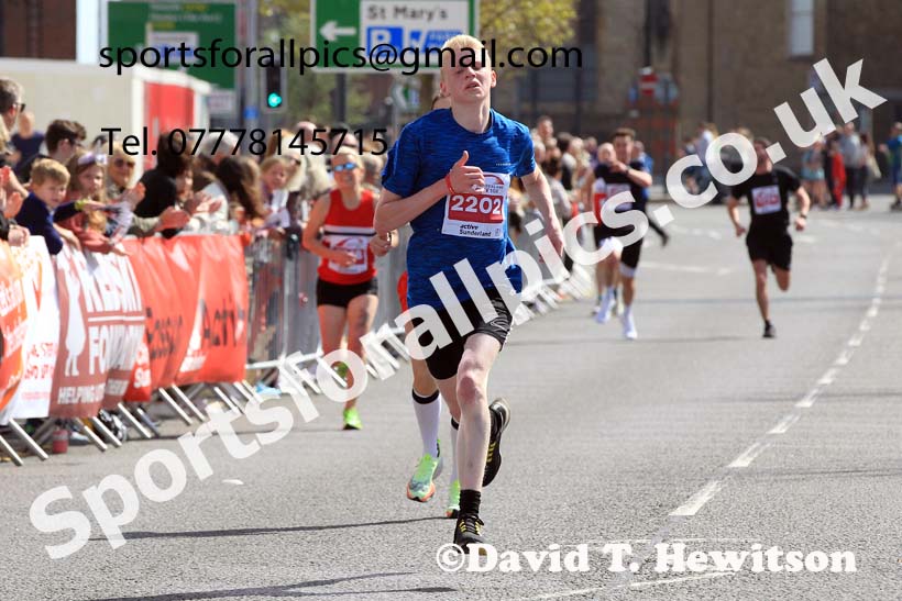 Sunderland City 10k, 2022 Sunderland City Half Marathon, 10k  5k.  Photo: David T. Hewitson/Sports for All Pics